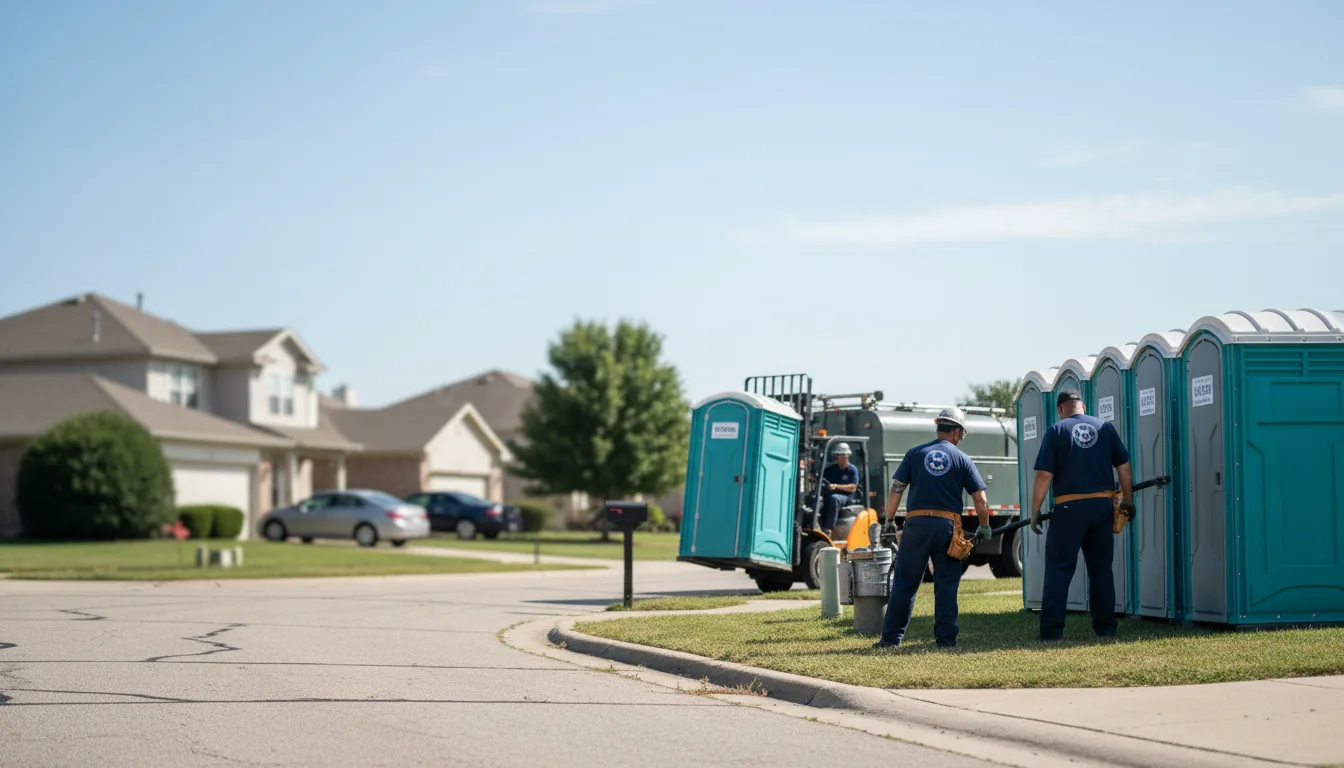 Porta Potty Rental in Ozark, IL near me